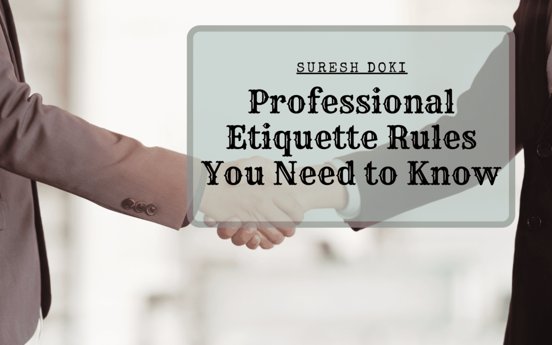 Professional Etiquette Rules You Need to Know